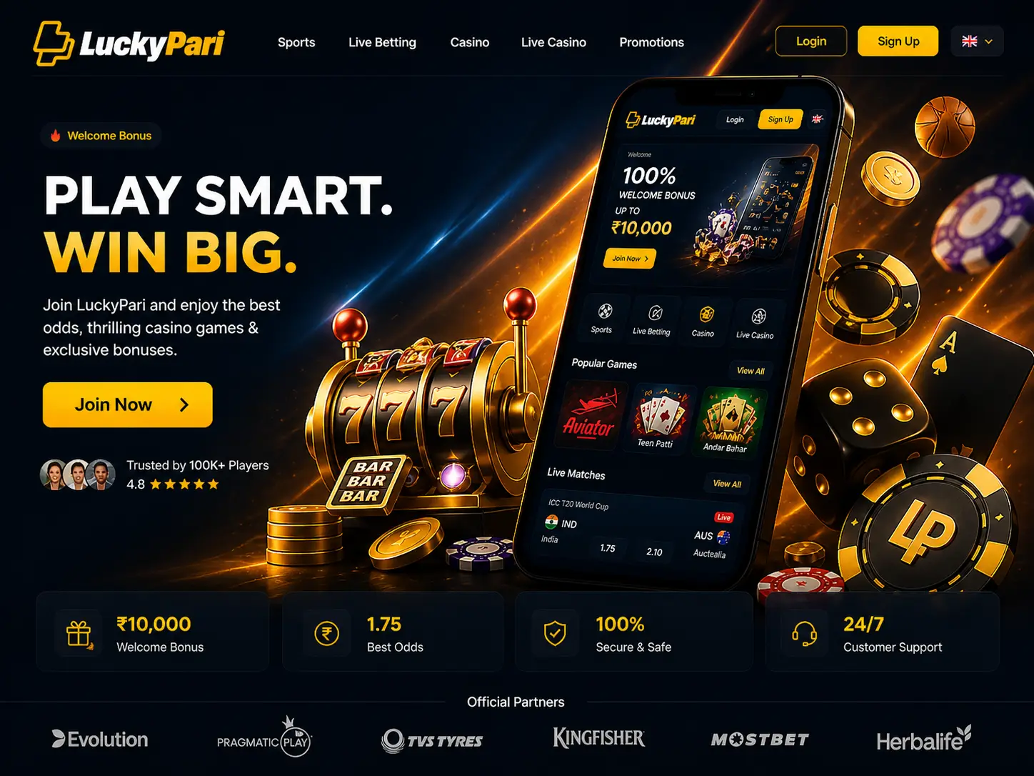 LuckyPari Casino in Nigeria